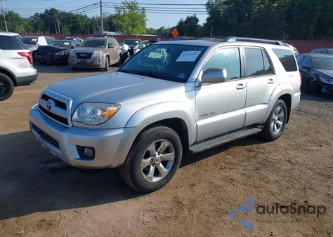 2006 Toyota 4Runner Limited V6 z USA, uszkodzony, nr VIN JTEBU17R360103747